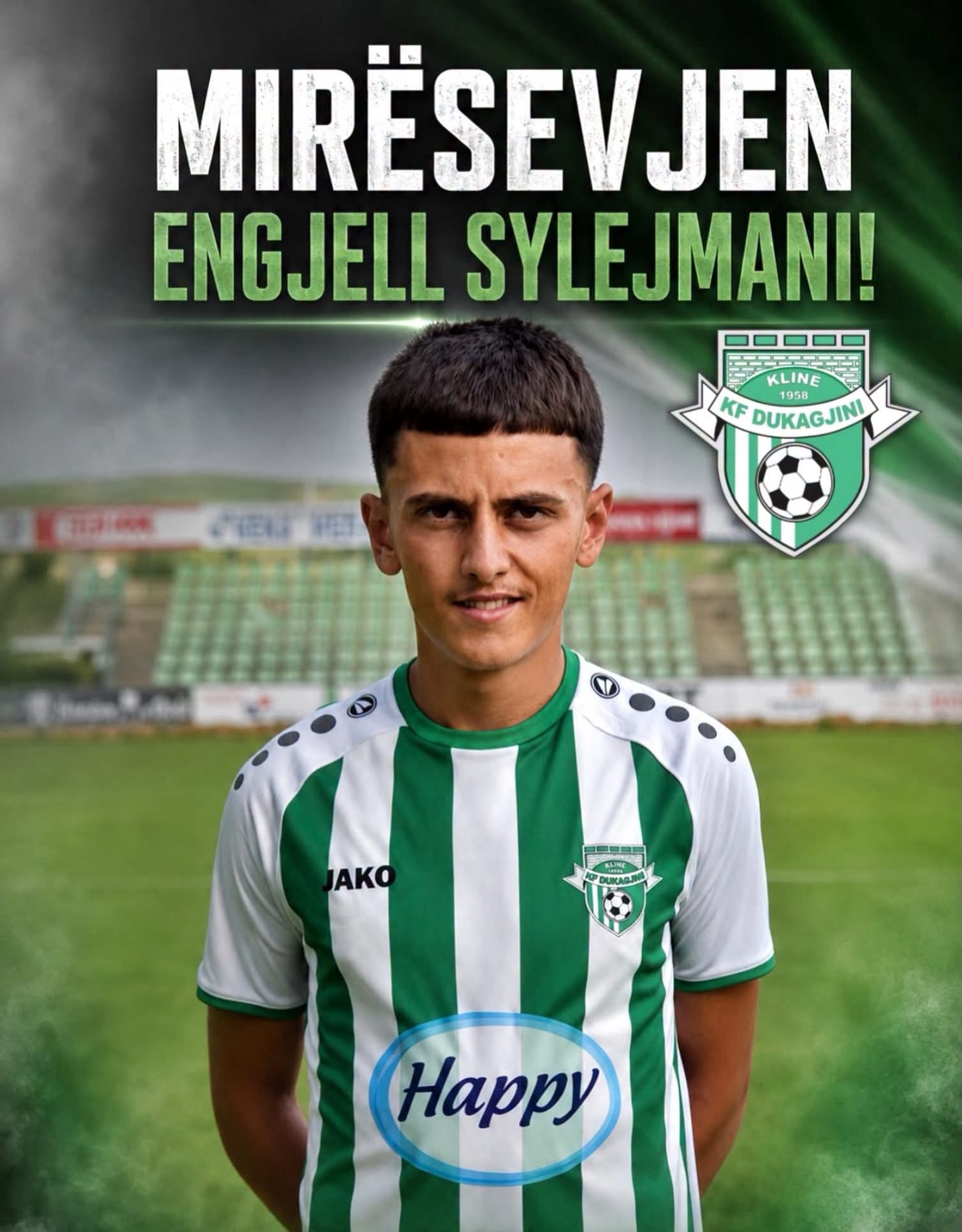 Preshevari Engjëll Sylejmani transferohet te KF Dukagjini